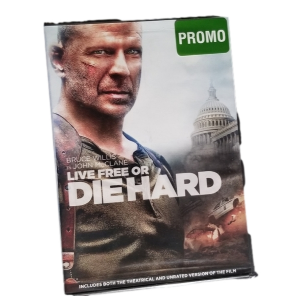 4/$20 Live Free Or Die Hard DVD Sealed